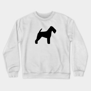 Welsh Terrier Silhouette Crewneck Sweatshirt